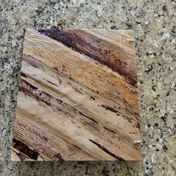 Balinese Natural Leaf Alaska moose wood imprint Large Photo Album - Picture 4 of 8